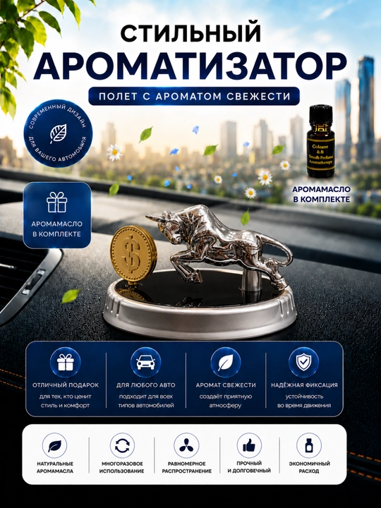 Zamonaviy avtomobil aromatizatori - 