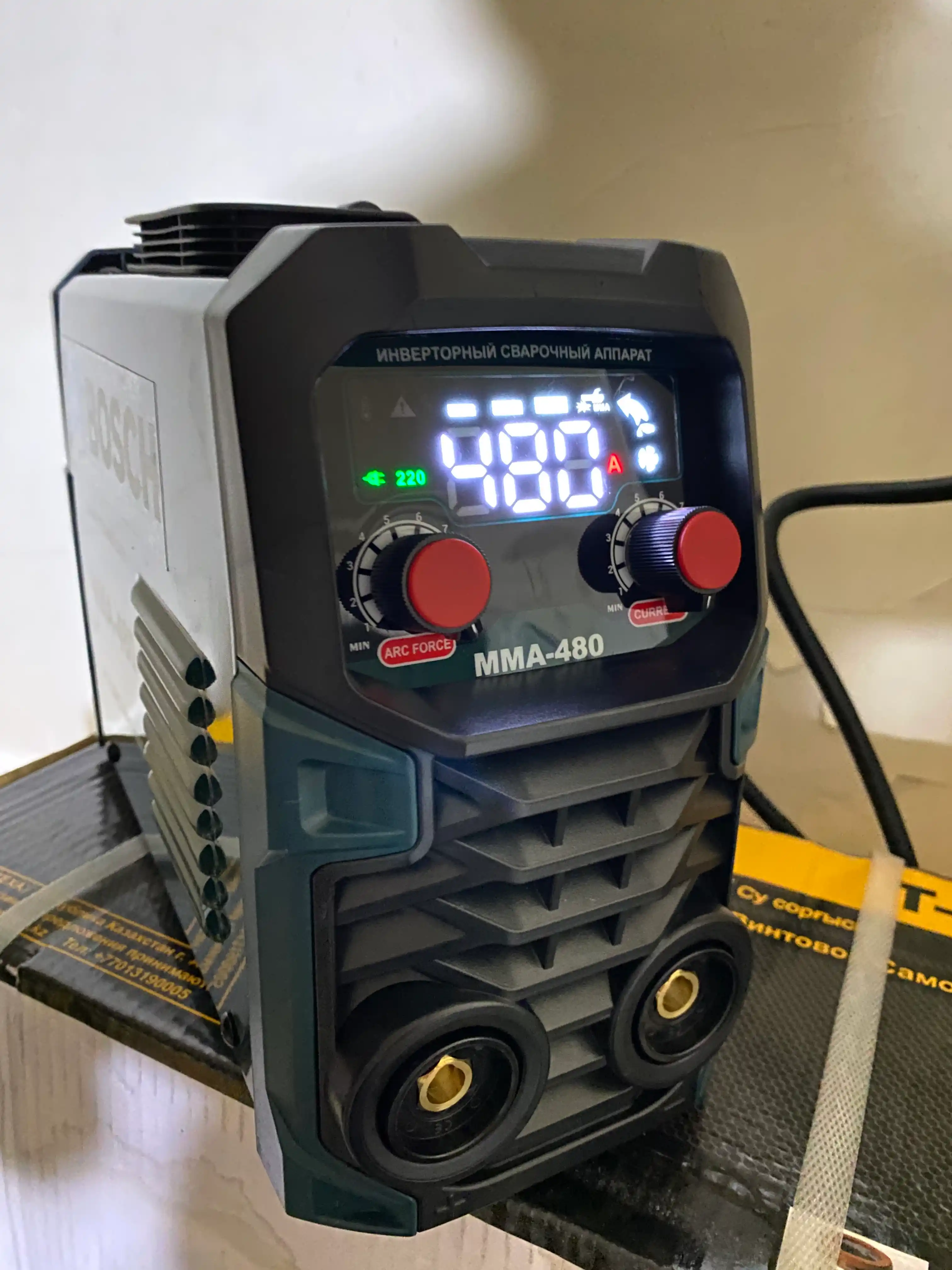 SVARKA MMA-480/BOSCH MMA-500  inverter payvandlash apparati, professional svarka appar