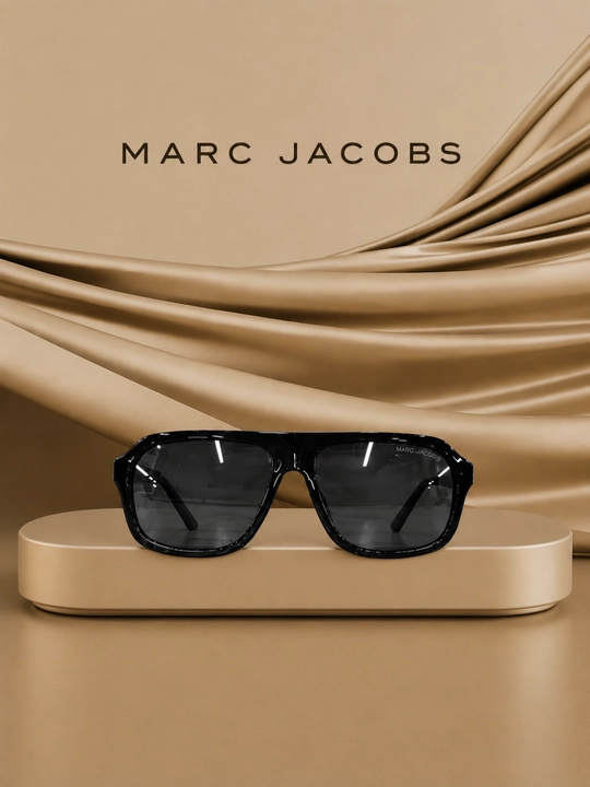 MARC JACOBS yozuvli katta kvadrat quyosh ko‘zoynagi, gradient linzali