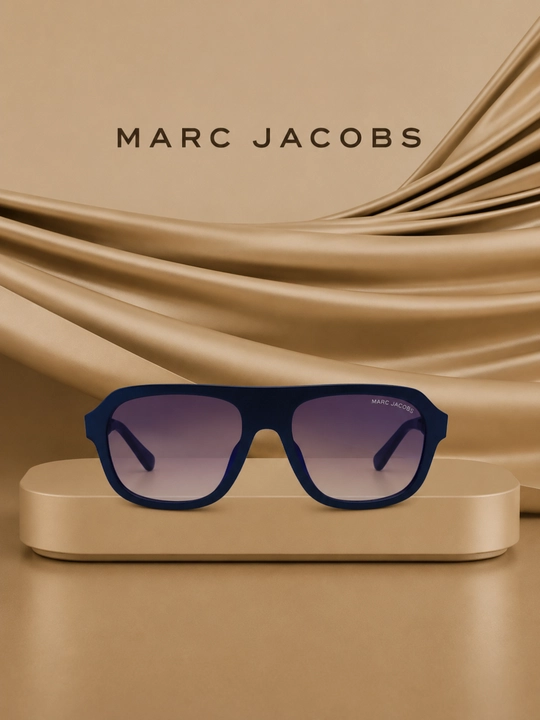 MARC JACOBS yozuvli katta kvadrat quyosh ko‘zoynagi, gradient linzali