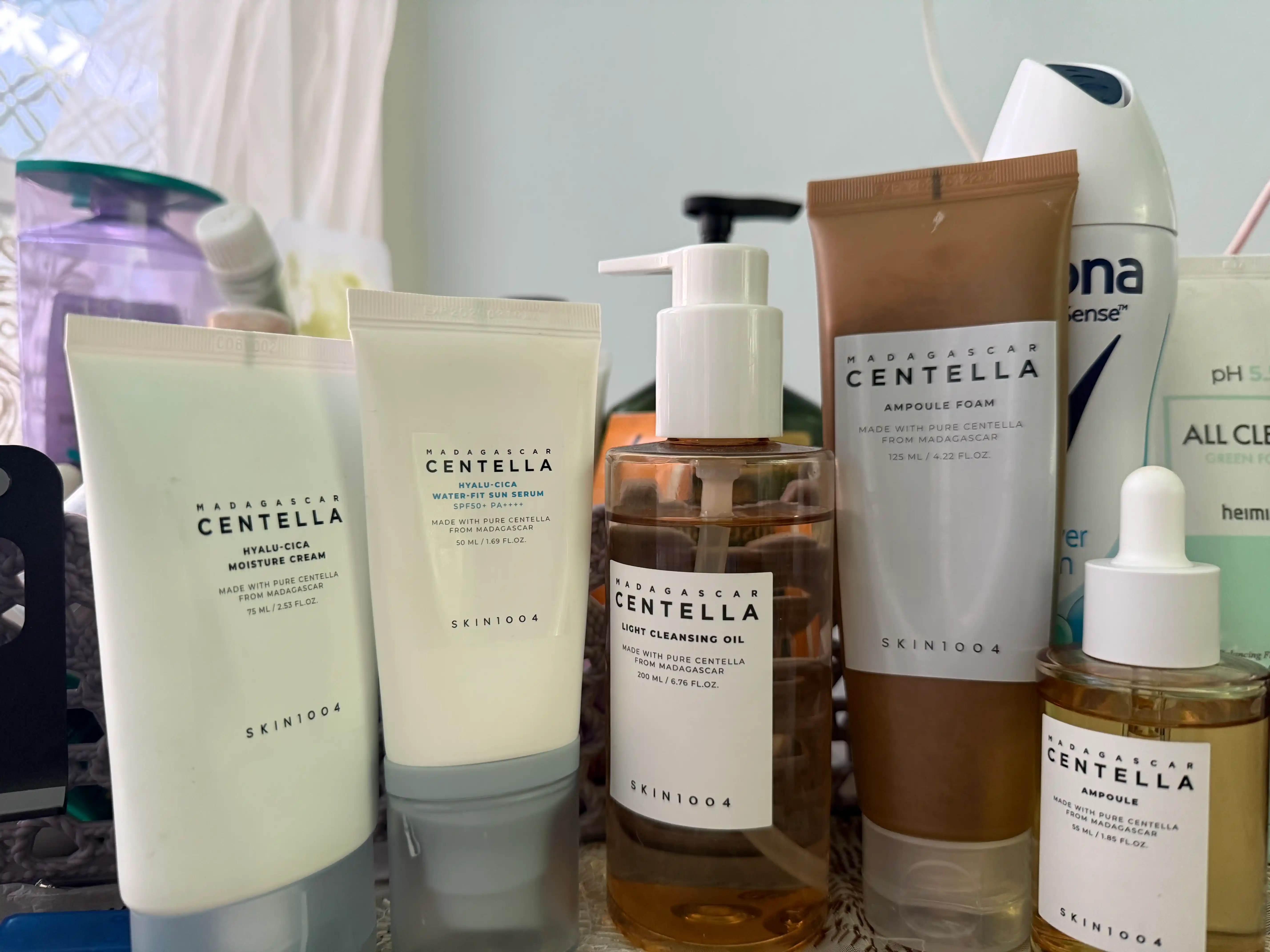 CENTELLA DOUBLE CLEANSING DUO — sentella bilan ikki bosqichli tozalash to‘plami