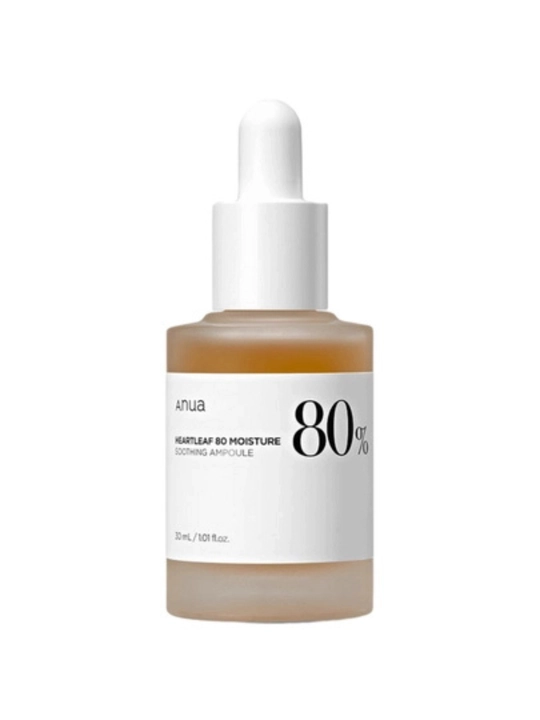Anua Heartleaf 80% Moisture Soothing Ampoule - успокаивающая и увлажняющая ампула - 