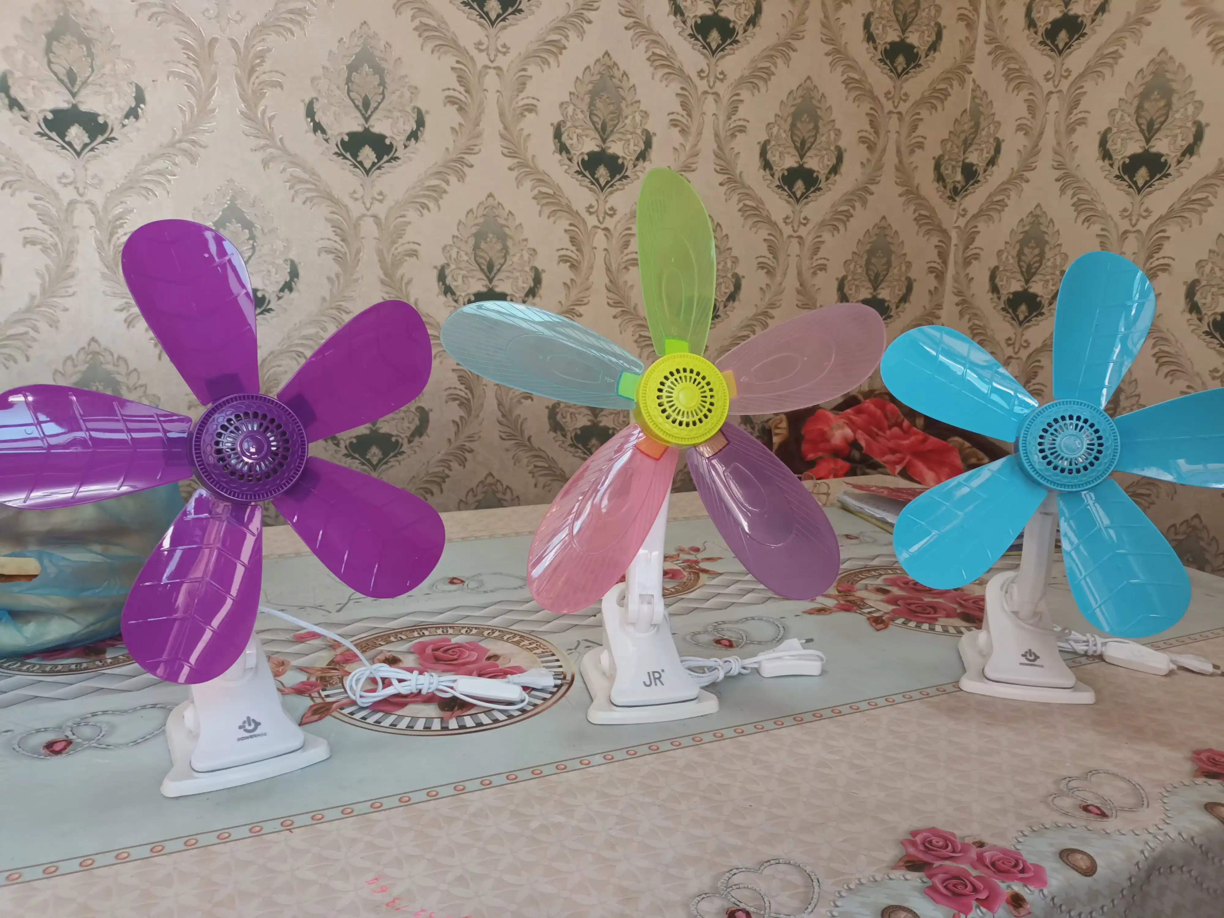 Klipsali ventilyatorcha, ventilyator mini, ventilator kichkina ovozsiz