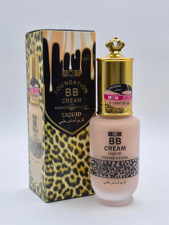 ADS BB Cream Liquid Foundation No2 Light Beige - suyuq BB rangli krem - 