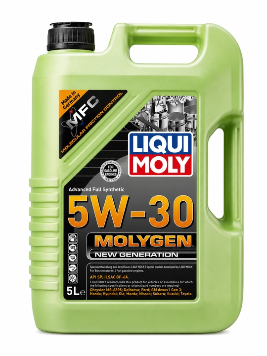 Motor moyi, LIQUI MOLY Molygen motor moyi, 5 litr, Germaniya