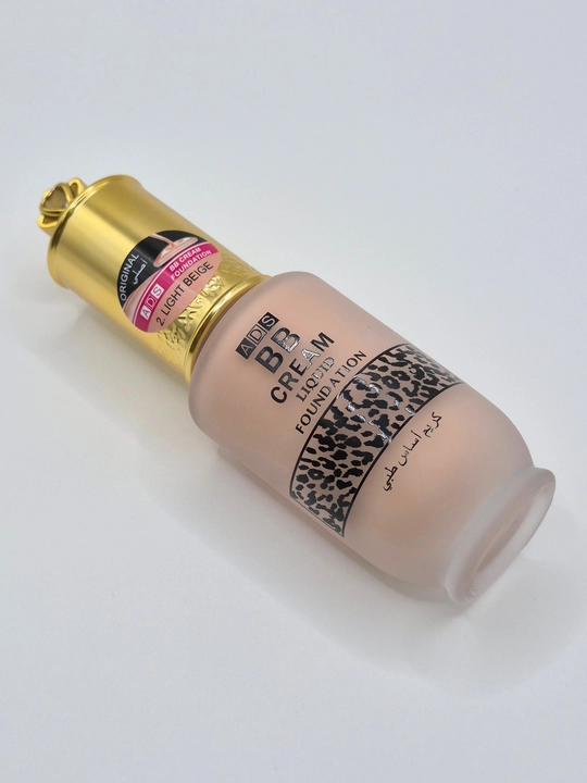 ADS BB Cream Liquid Foundation No2 Light Beige - suyuq BB rangli krem