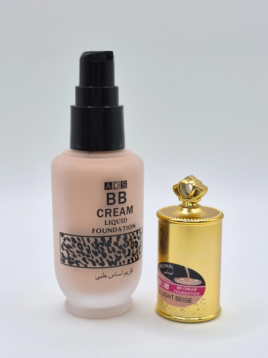 ADS BB Cream Liquid Foundation No2 Light Beige - suyuq BB rangli krem
