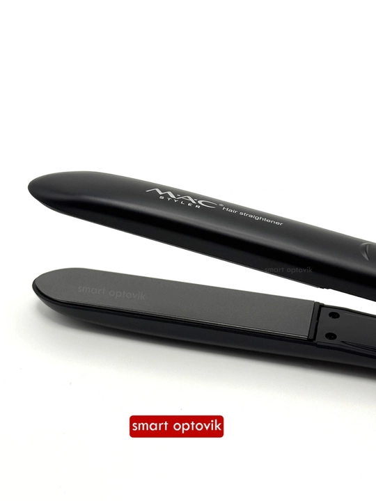 Soch dazmoli MAC Styler, professional soch tekislagich, titan plastinali, soch to‘g‘rilash
