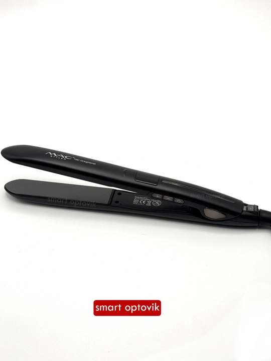 Soch dazmoli MAC Styler, professional soch tekislagich, titan plastinali, soch to‘g‘rilash