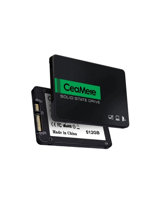 Hакопитель твердотельный для пк и ноутбука Ceamere HDD SSD SATAIII 512ГБ 6Гб/с