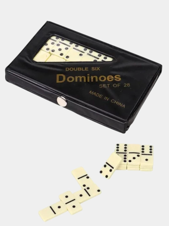 Domino o‘yini – klassik stol o‘yini oilaviy va do‘stlar bilan hordiq uchun sifatli to‘plam