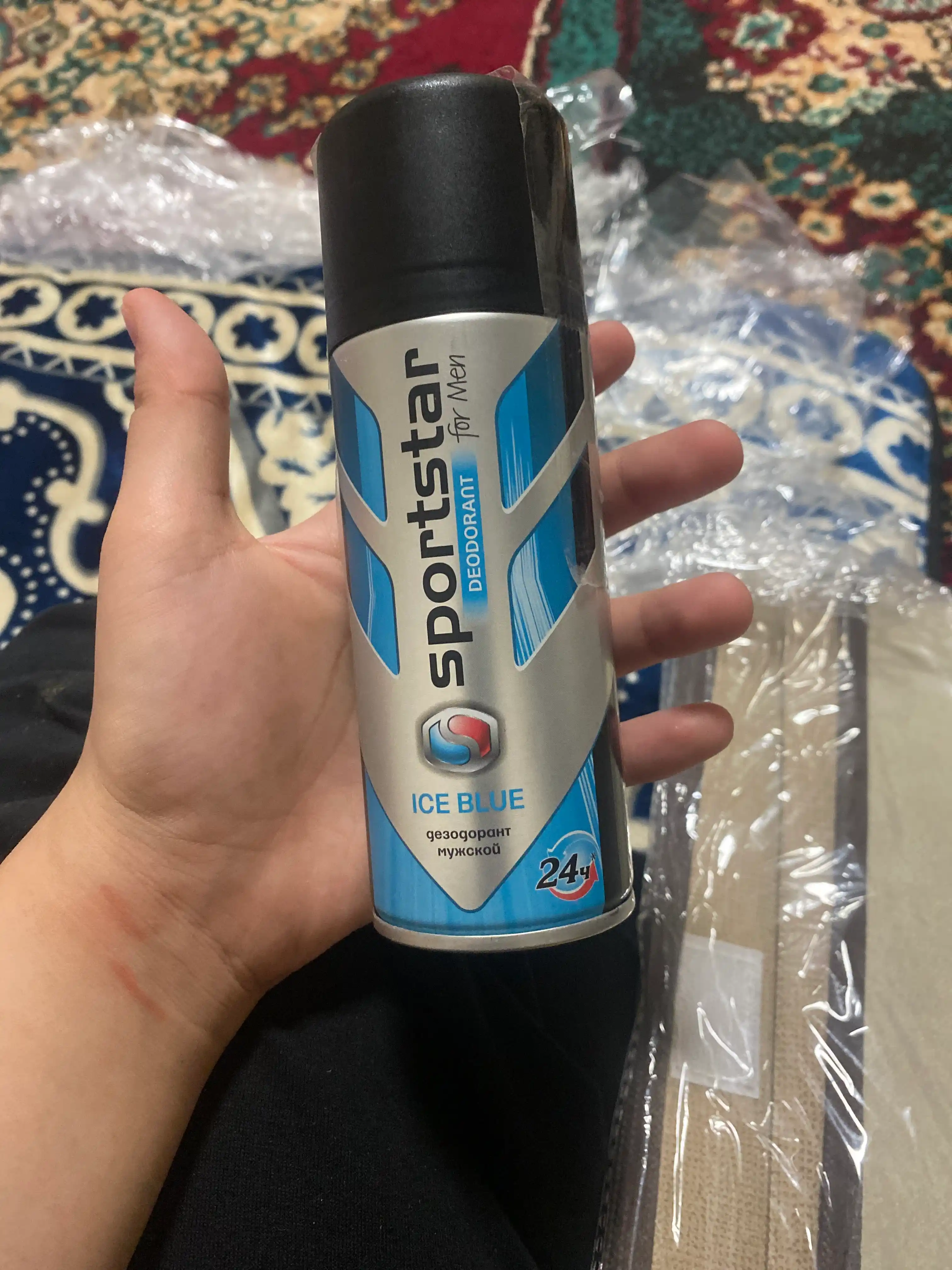Дезодорант Sportstar Deodorant for Men Ice Blue, мужской, 175 мл