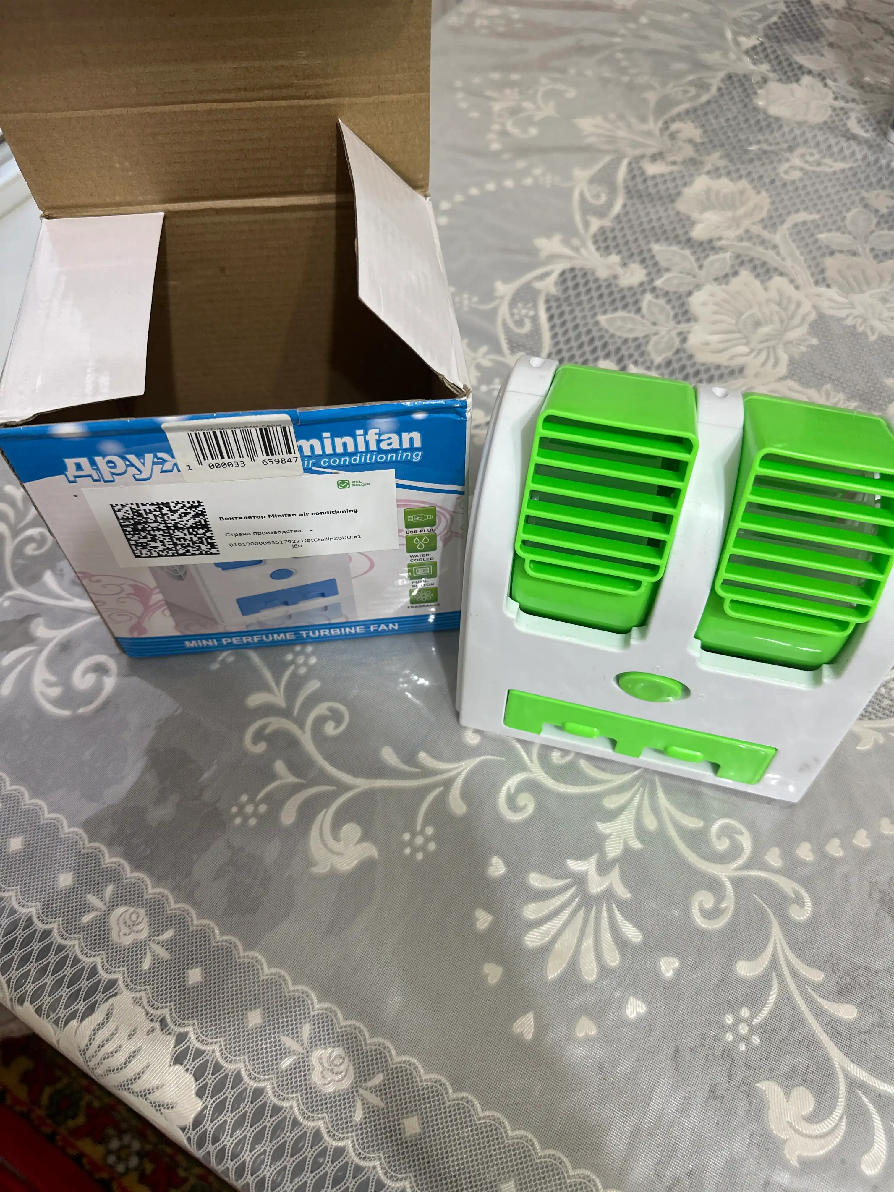 Havo namlagich MiniFan, mini konditsioner