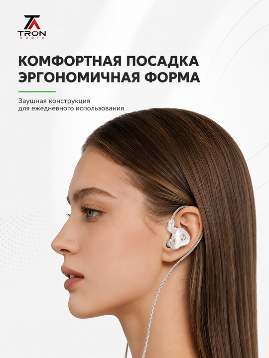 QKZ AK9 PRO внутриканальные проводные наушники с микрофоном, Hi-Fi звук, съёмный кабель