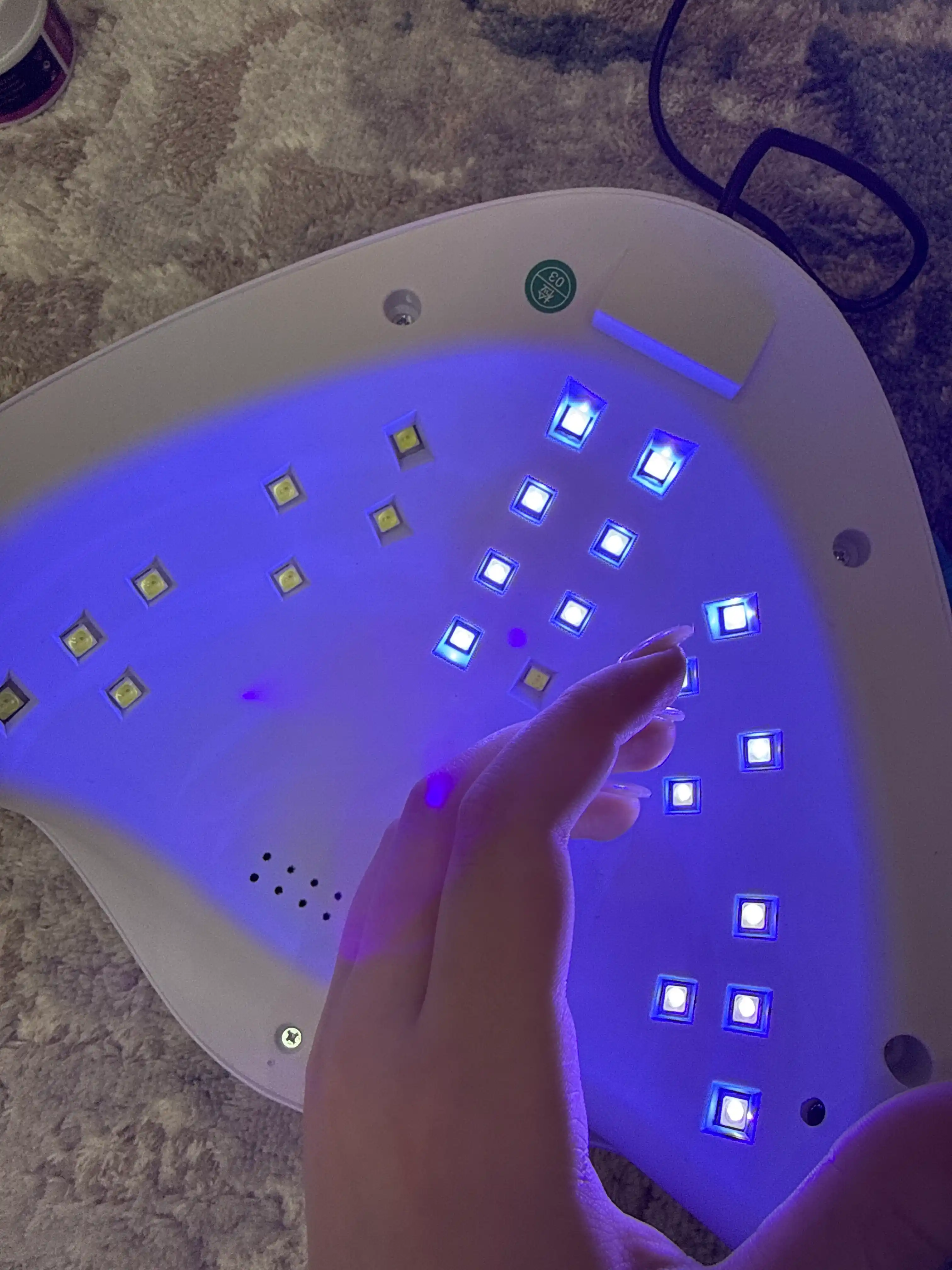 Yuqori quvvatli UV tirnoq lampasi, tez quriydigan UV lampa, SUN5 USB versiyasi