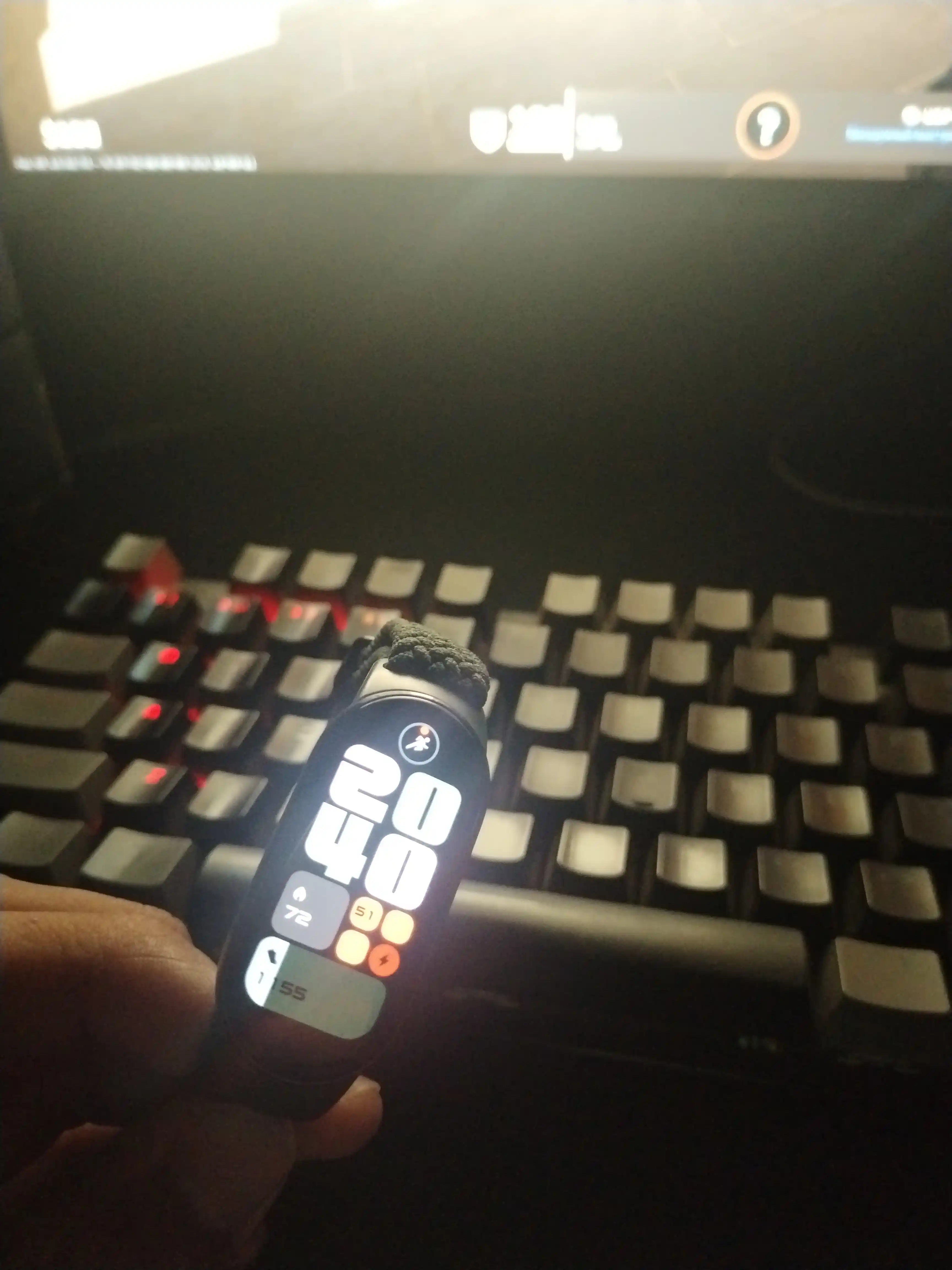 Xiaomi Mi Band 8, 9, 10 uchun almashtiriladigan, neylon to'qilgan tasma