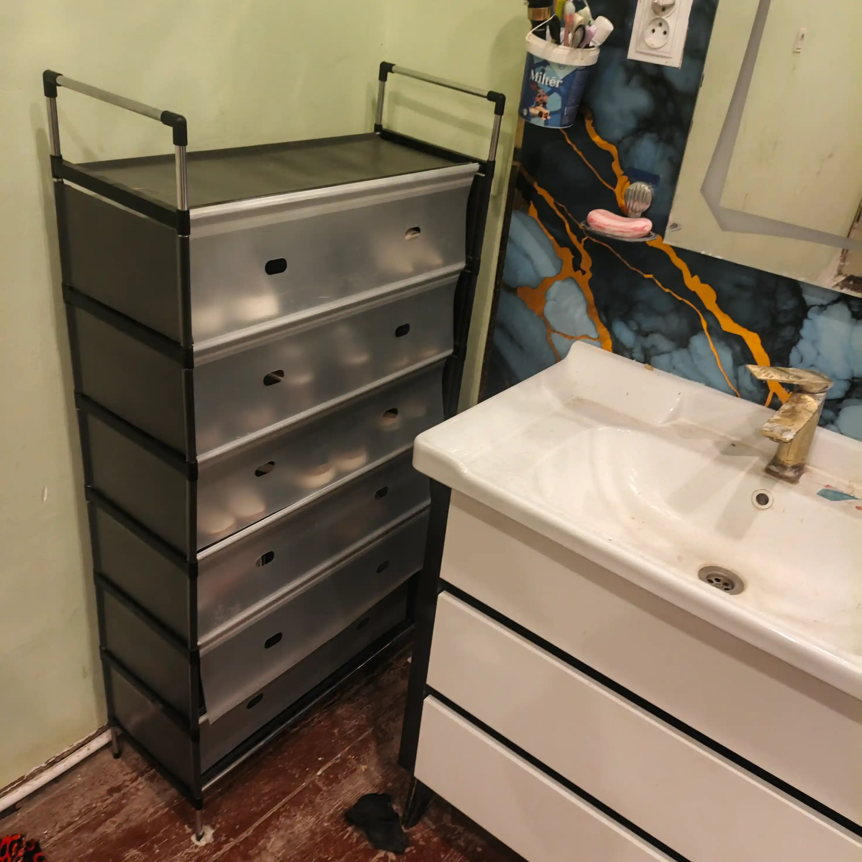 Обувница этажерка, подставка для обуви, шкаф для обуви, полка в прихожую