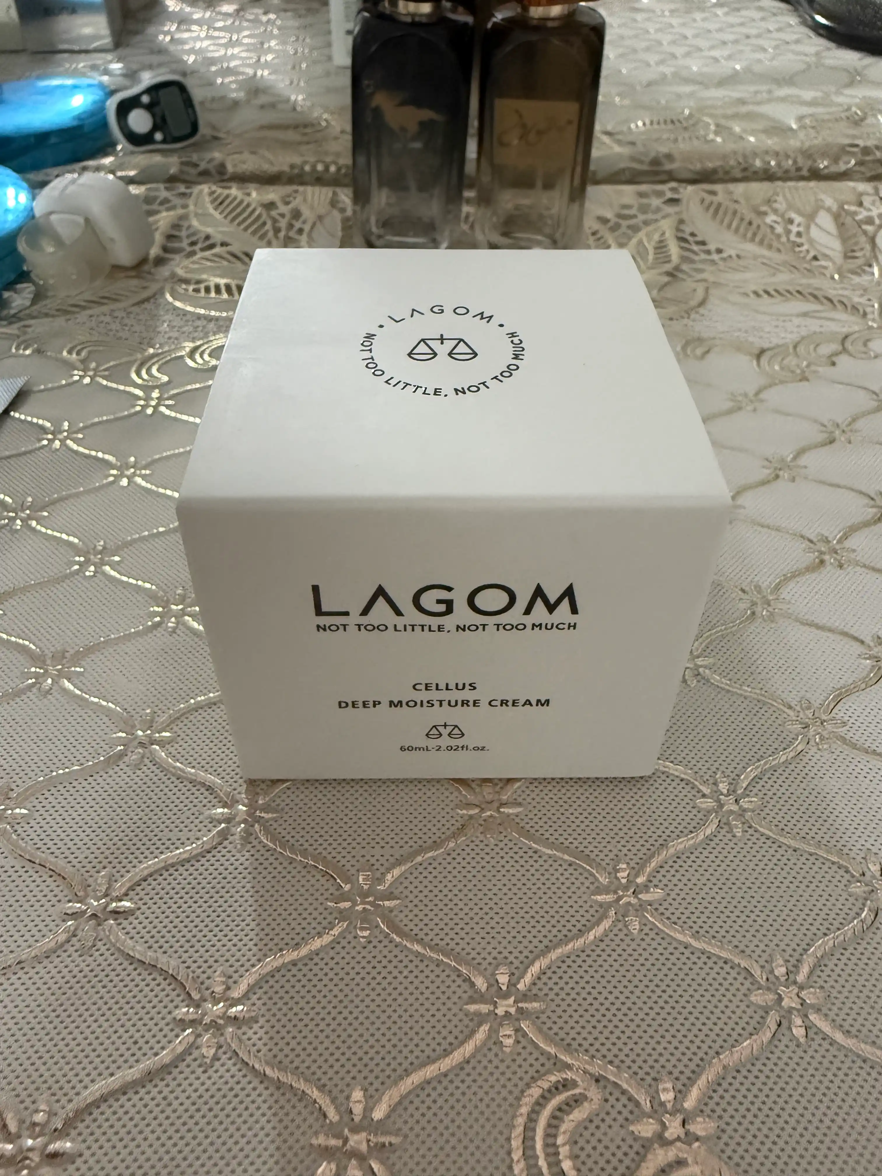 LAGOM Cellus Mild & Deep Moisture Cream yuz uchun namlantiruvchi kremi, 60 ml