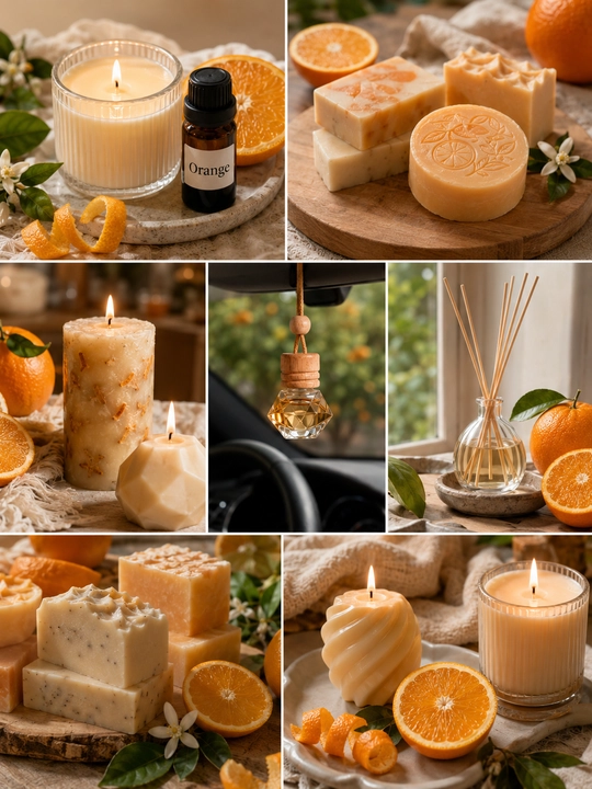 Sham va sovun uchun xushbo‘y hid, aromatizator, atirlar