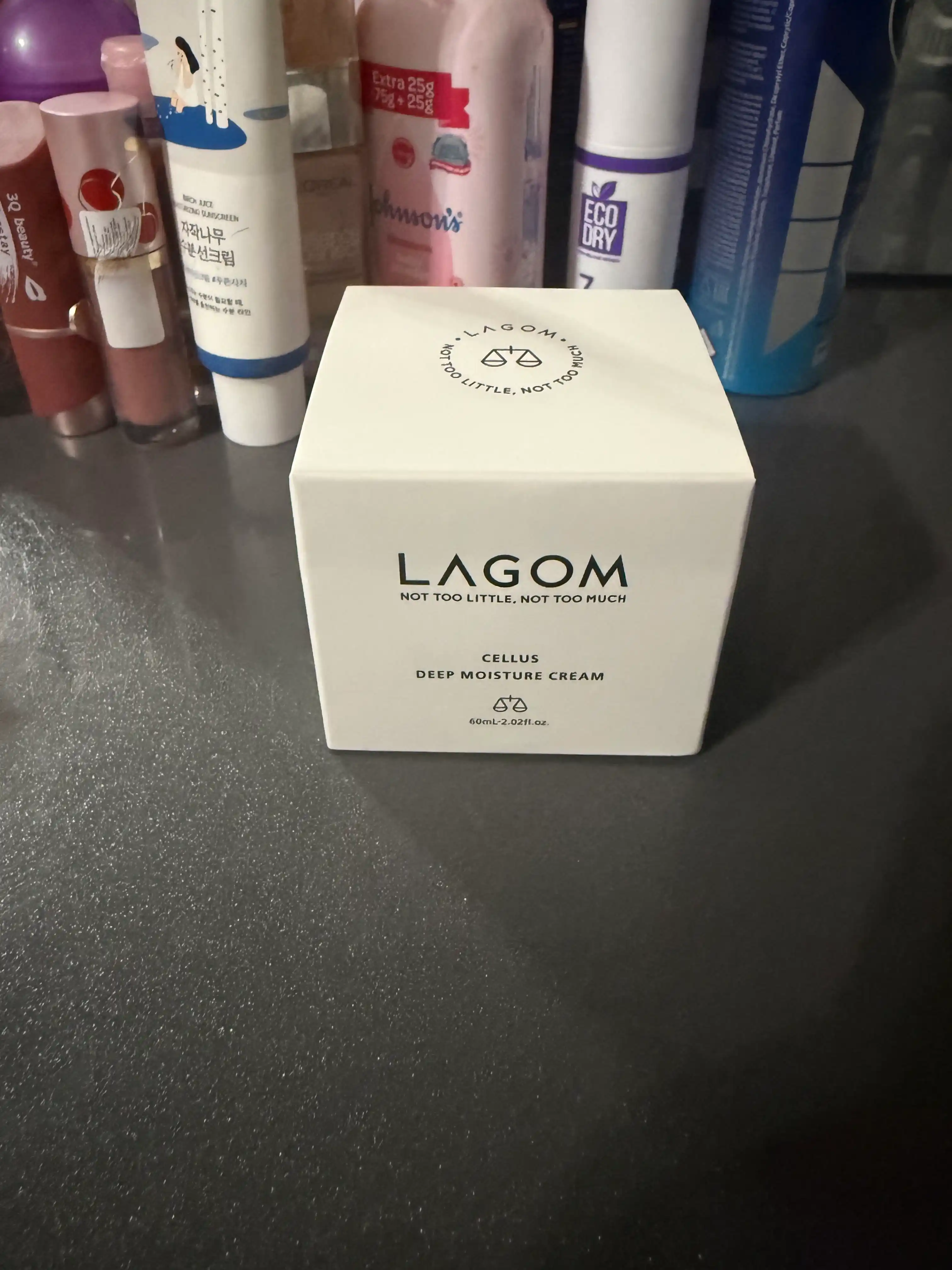 LAGOM Cellus Mild & Deep Moisture Cream yuz uchun namlantiruvchi kremi, 60 ml