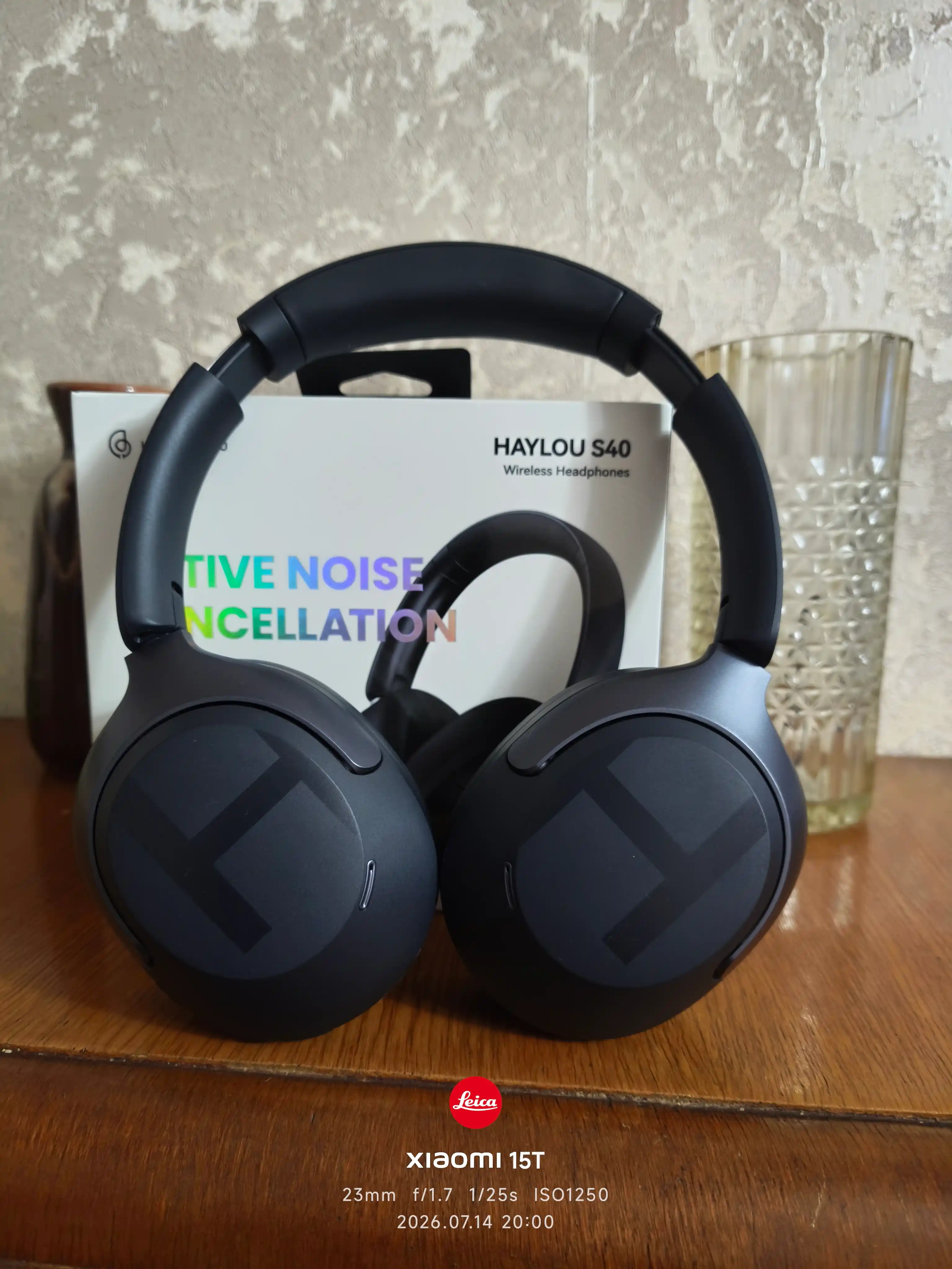 HAYLOU S40 Наушники ANC 360° Spatial Audio Bluetooth 6.0 Hi-Res LDAC 90ч
