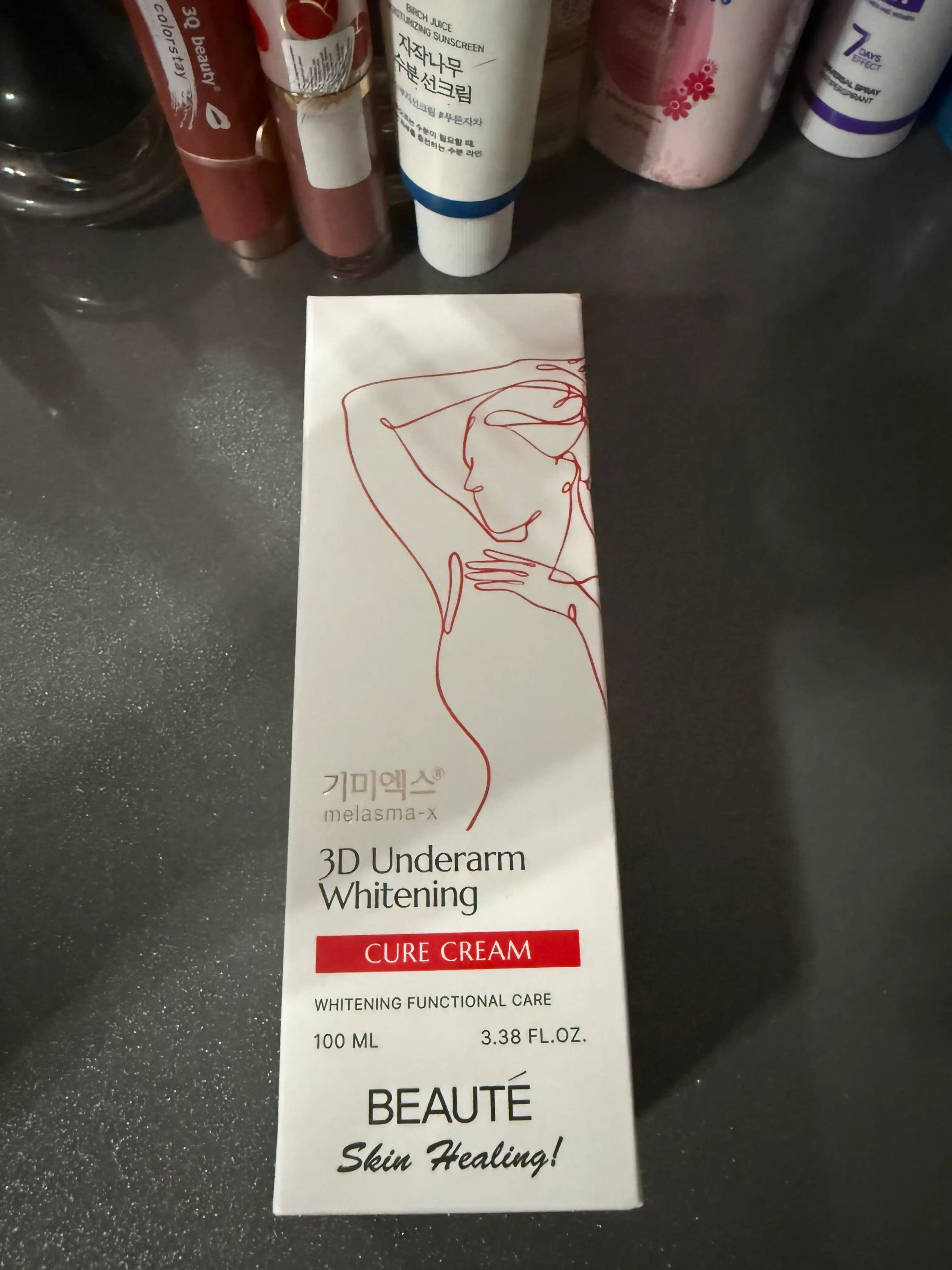 Крем для отбеливания кожи подмышек BEAUTE 3D Underarm Whitening Cure Cream, 100 мл