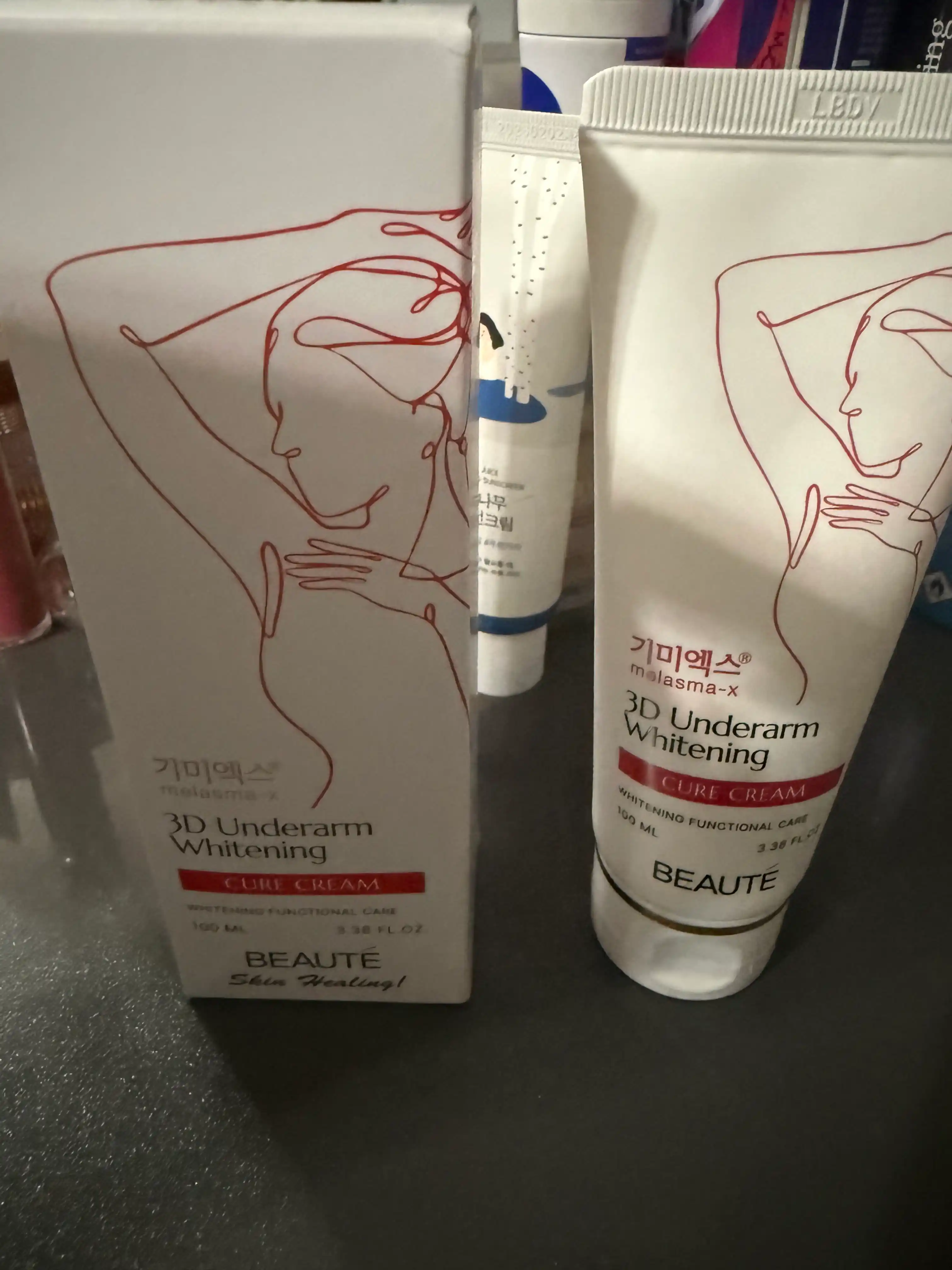 Крем для отбеливания кожи подмышек BEAUTE 3D Underarm Whitening Cure Cream, 100 мл