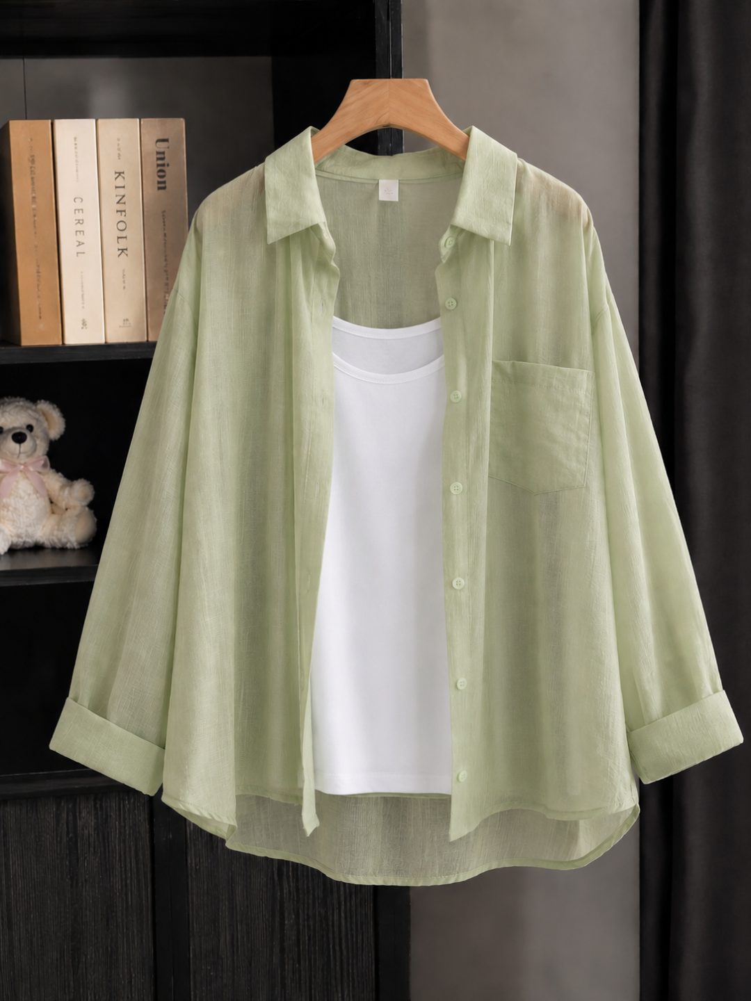 Ayollar ko‘ylagi, klassik, uzun yengli, paxtadan, asosiy modeli, C, M, L, freesize