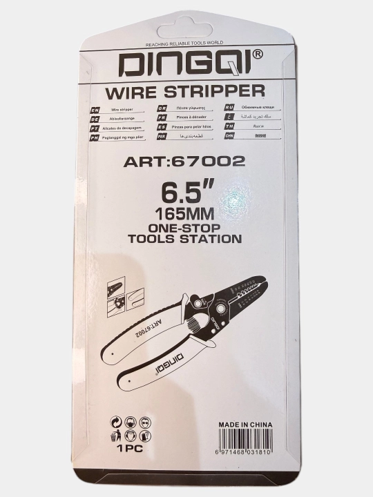 Dingqi 170 mm 4 ta 1 da sim tozalash stripperi