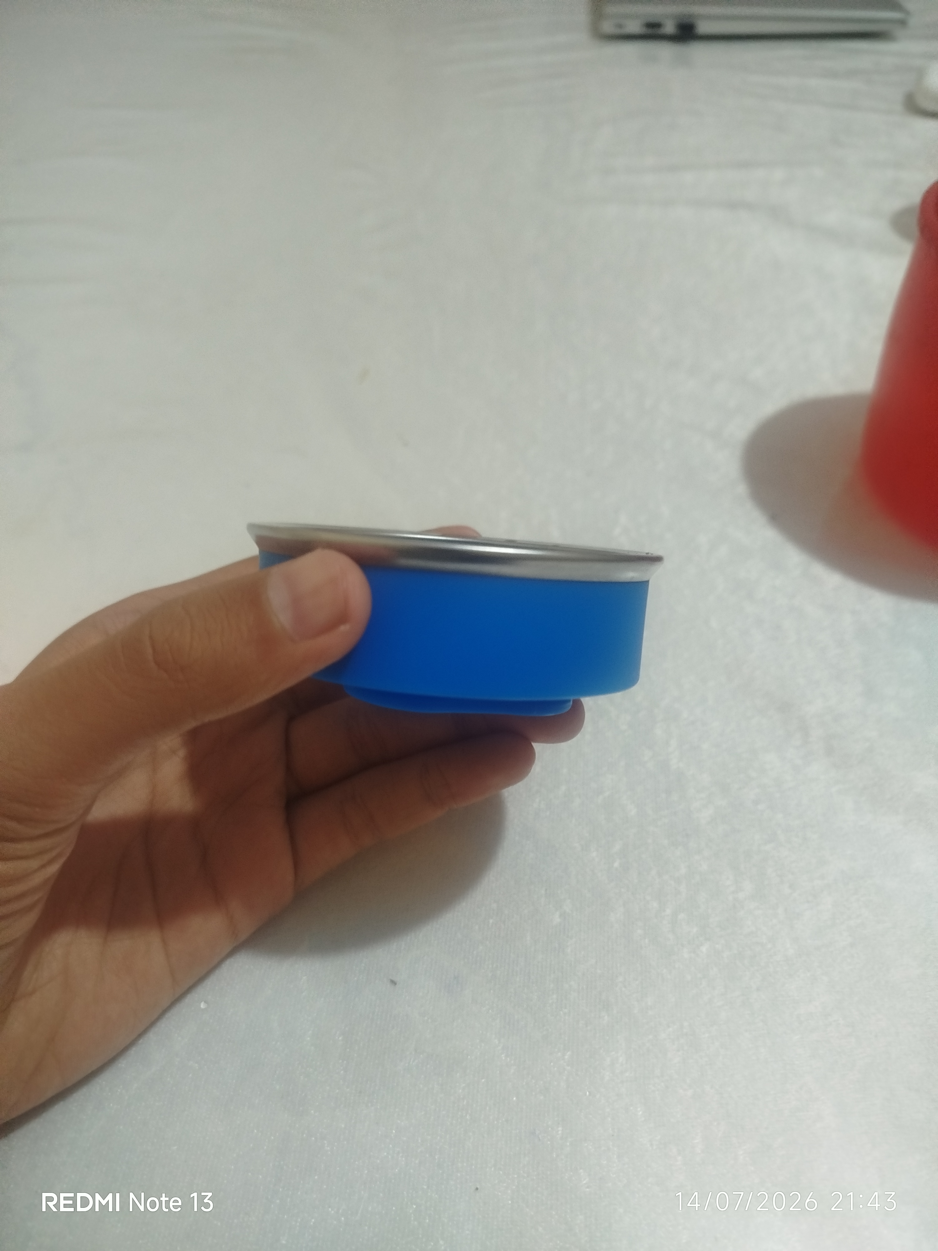 Silikon qopqoqli yig‘ma stakan, 200 ml