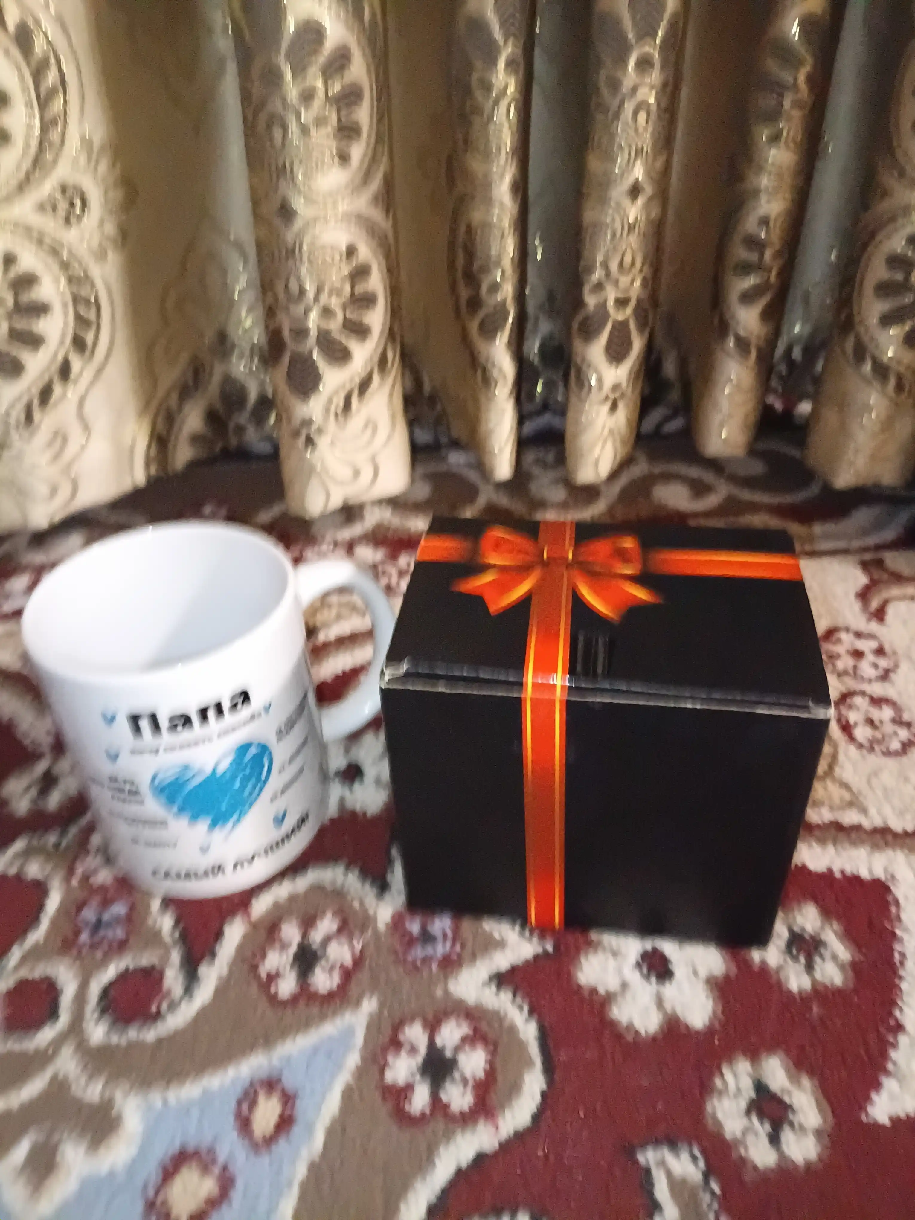 Dadam, onam, buvim va bobom uchun sovg'a sifatida bosmali krujka ,Bakal, finjon