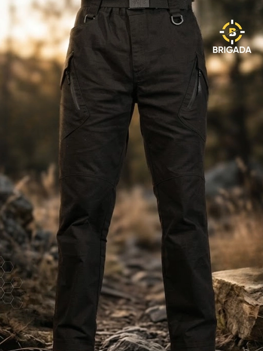 Tactical Cargo cho‘ntakli Ripstop Canvas erkaklar taktik shimi