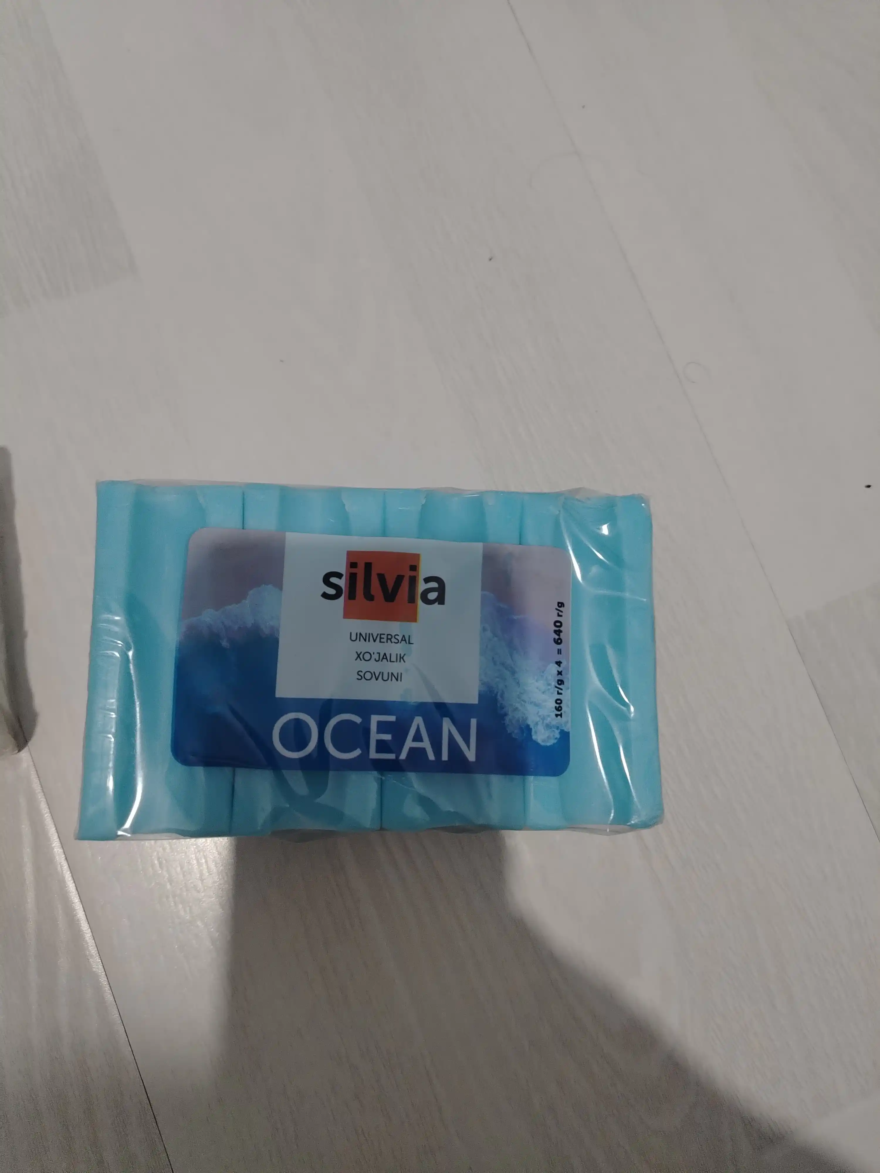 Xo'jalik sovuni Silvia Soap Ocean, 4x160 g