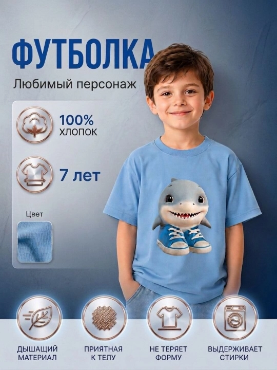 Тралалео Тралала, футболки для мальчиков - 