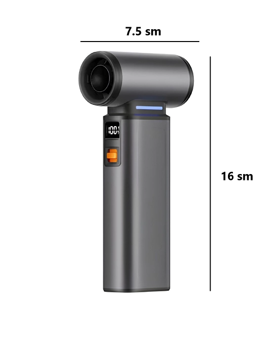 Turbofen pilesos 2 tasi 1 da, F1V 8000 mAh batareya