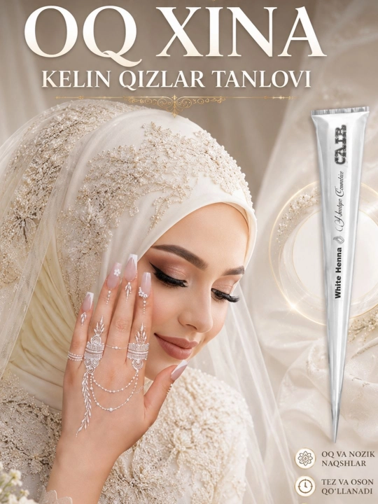 Ayollar tirnog‘i uchun qizil xina, Misr xina oq xina qosh xina qol xna hina