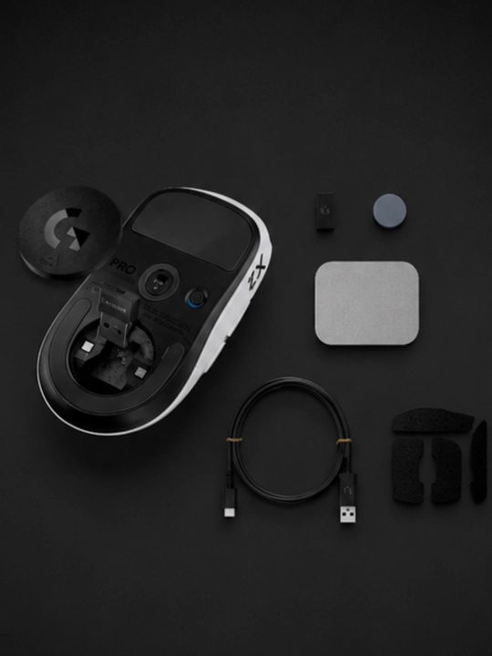 Игровая мышь Logitech G PRO X2 SUPERSTRIKE Wireless, LIGHTSPEED, HERO 2, 44000 DPI