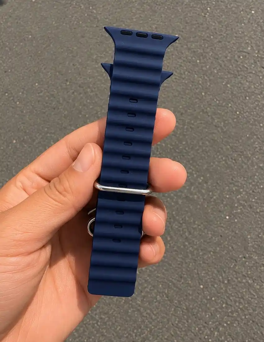 Ремешок силиконовый для Apple Watch 42, 44, 45, 49 мм Ultra, SE, Series 3–10