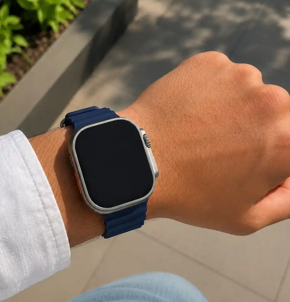 Ремешок силиконовый для Apple Watch 42, 44, 45, 49 мм Ultra, SE, Series 3–10