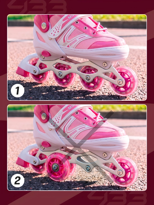 Роликовые коньки для детей и подростков модели Standart с защитой и Comfort