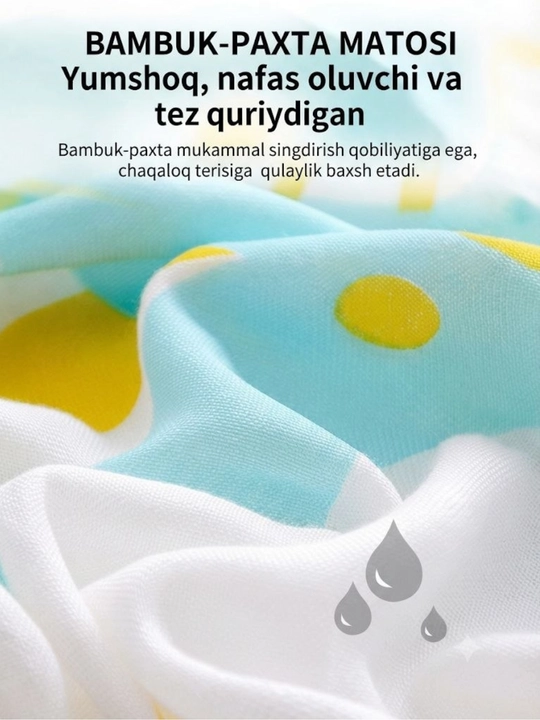 Bolalar uchun yumshoq va yengil pled-yopinchiq, Kundalik foydalanish uchun qulay