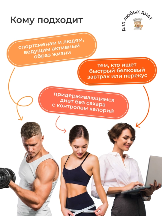 Протеиновые вафли без сахара смесь для выпечки, 450 г