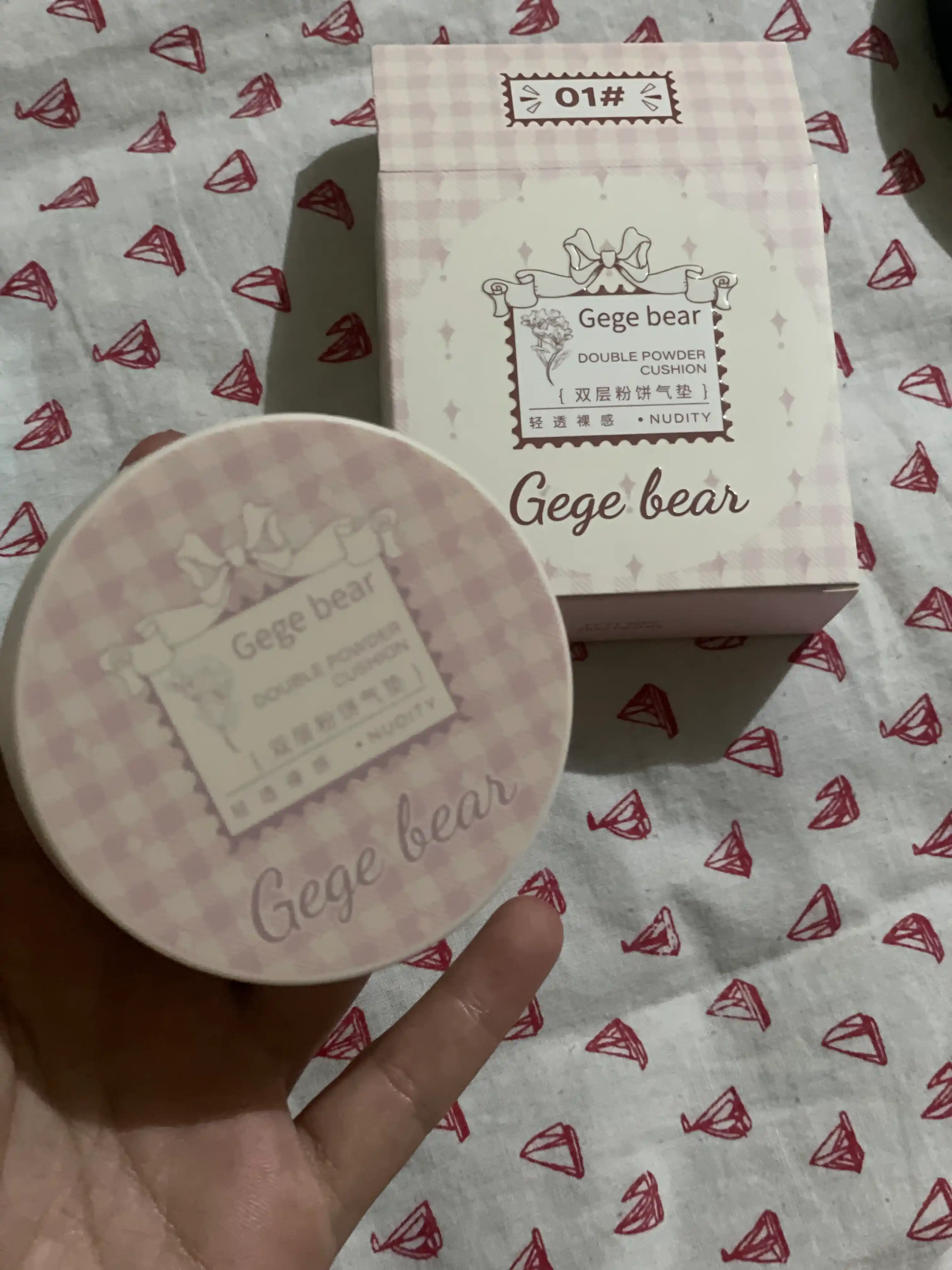 GEGE BEAR кушон — косметика для макияжа: вместо тонального крема, консилера и cc крема