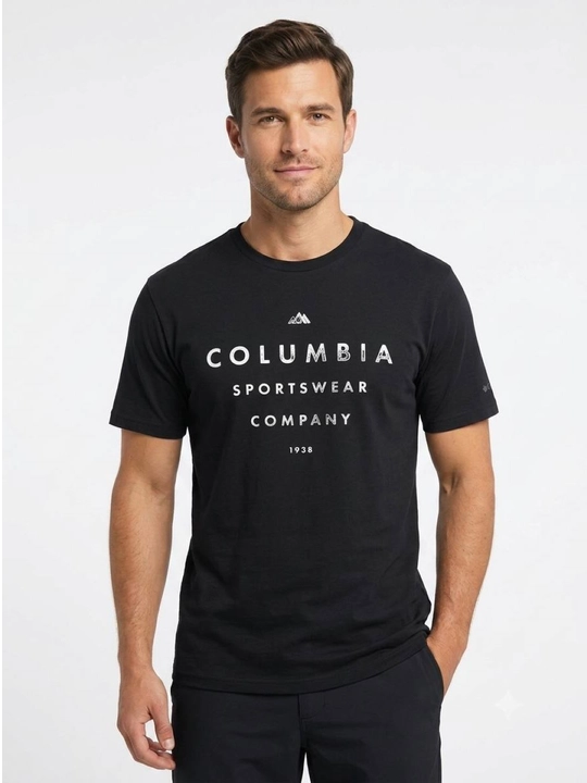 Футболка Columbia, 100% хлопок, мужская, производство Турция