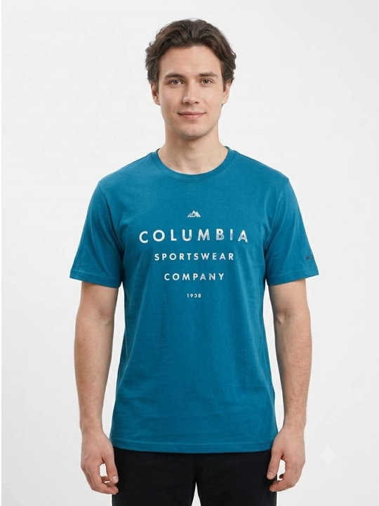 Футболка Columbia, 100% хлопок, мужская, производство Турция