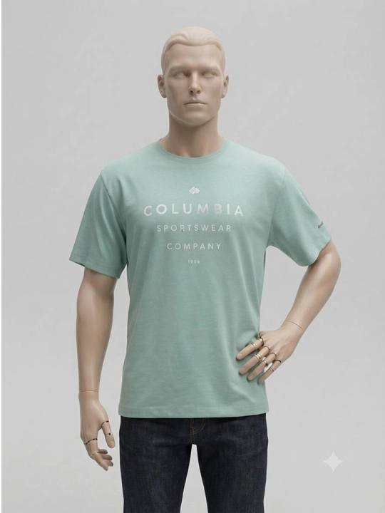 Футболка Columbia, 100% хлопок, мужская, производство Турция