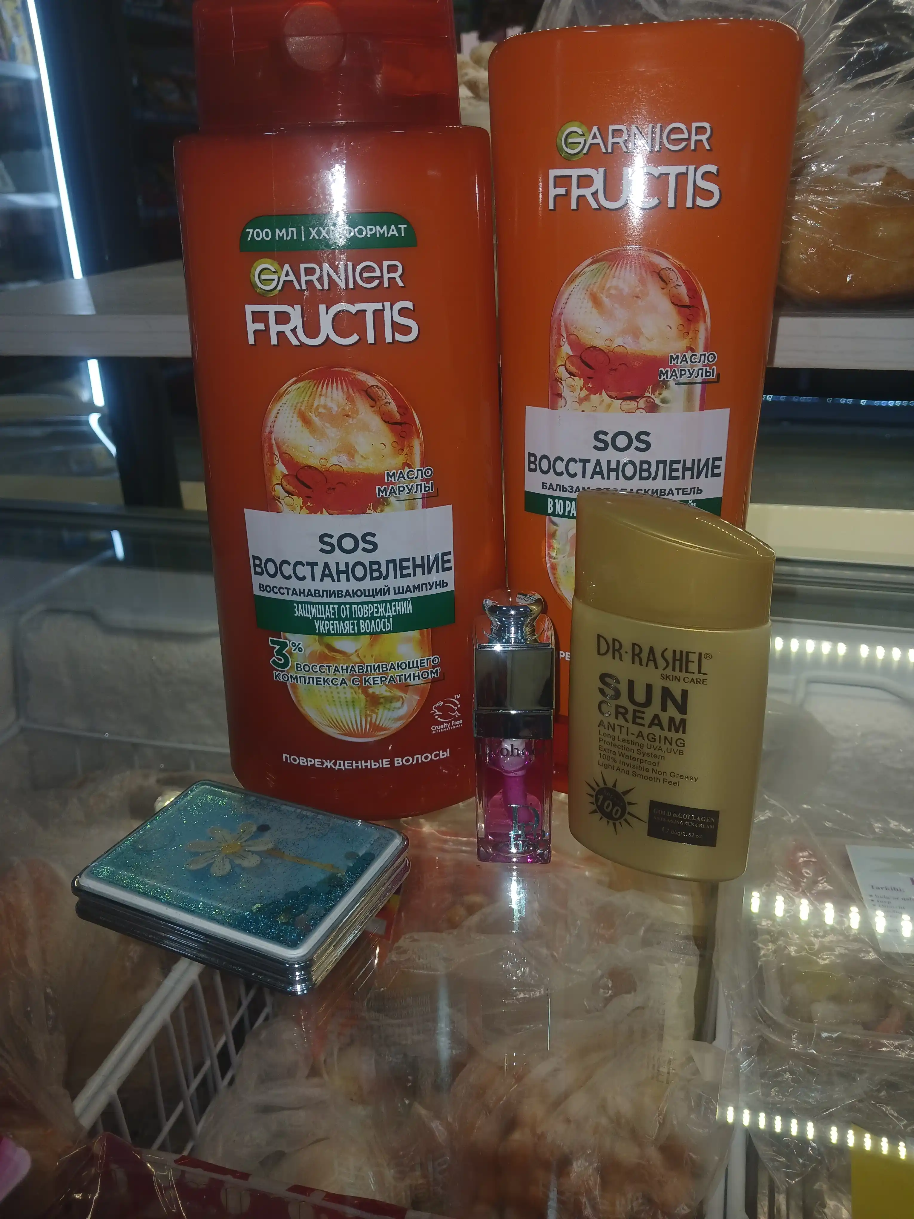 Garnier Бальзам для волос Fructis SOS Восстановление с кератином для укрепления, 387 мл