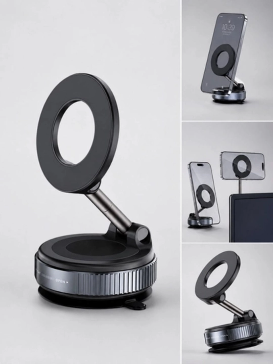 K007 magnitli vakuumli telefon ushlagichi – 360° aylanuvchi, kuchli magnit