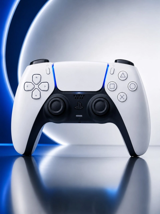 PS5 uchun simsiz geympad, PlayStation 5 joystick, DualSense, оq rang