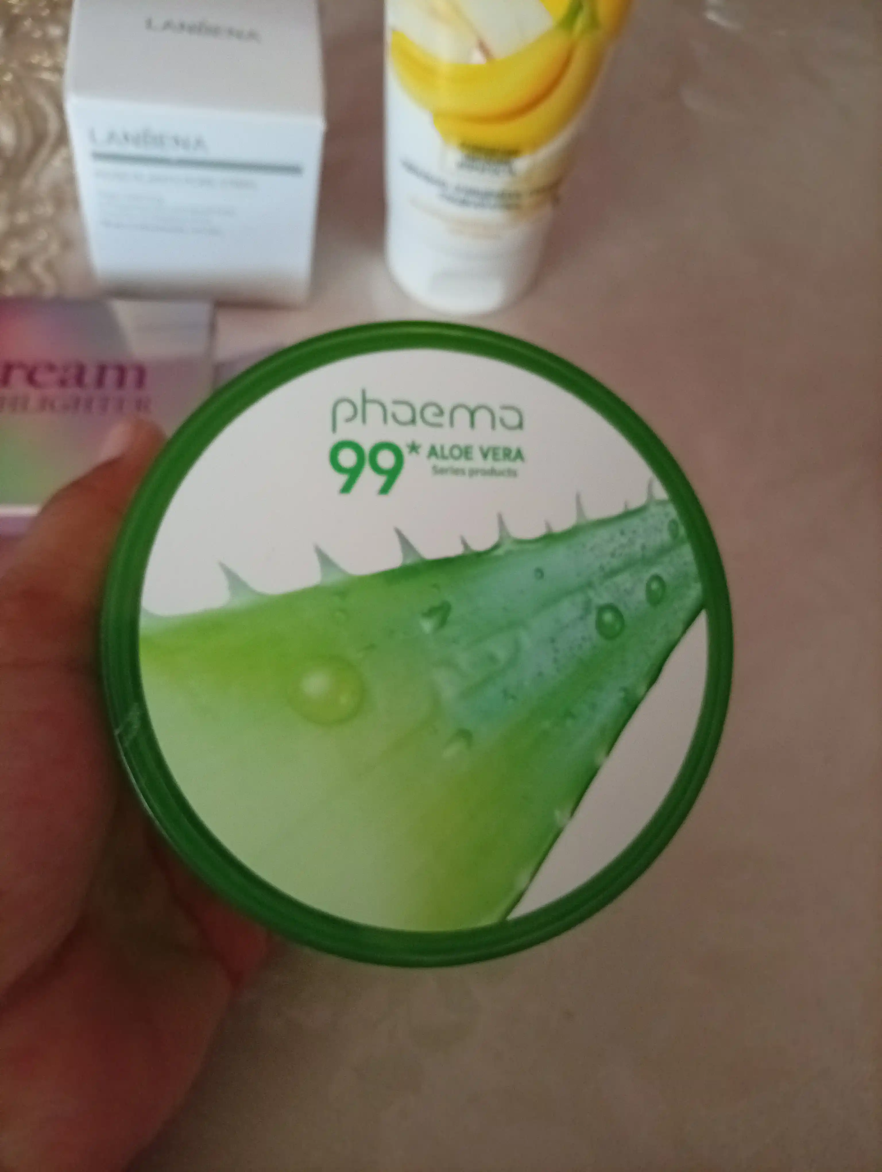 Yuz va tana uchun Aloe Vera geli, aloe bilan namlantiruvchi gel, 99% tiklovchi jeli